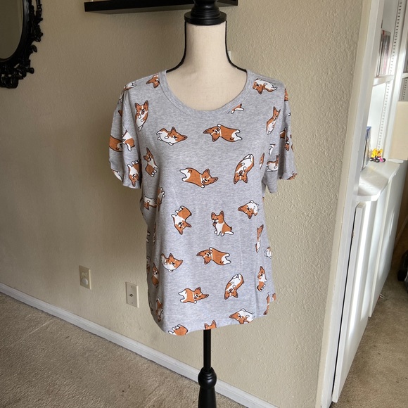 Zoe + Liv Tops - Corgi T-shirt